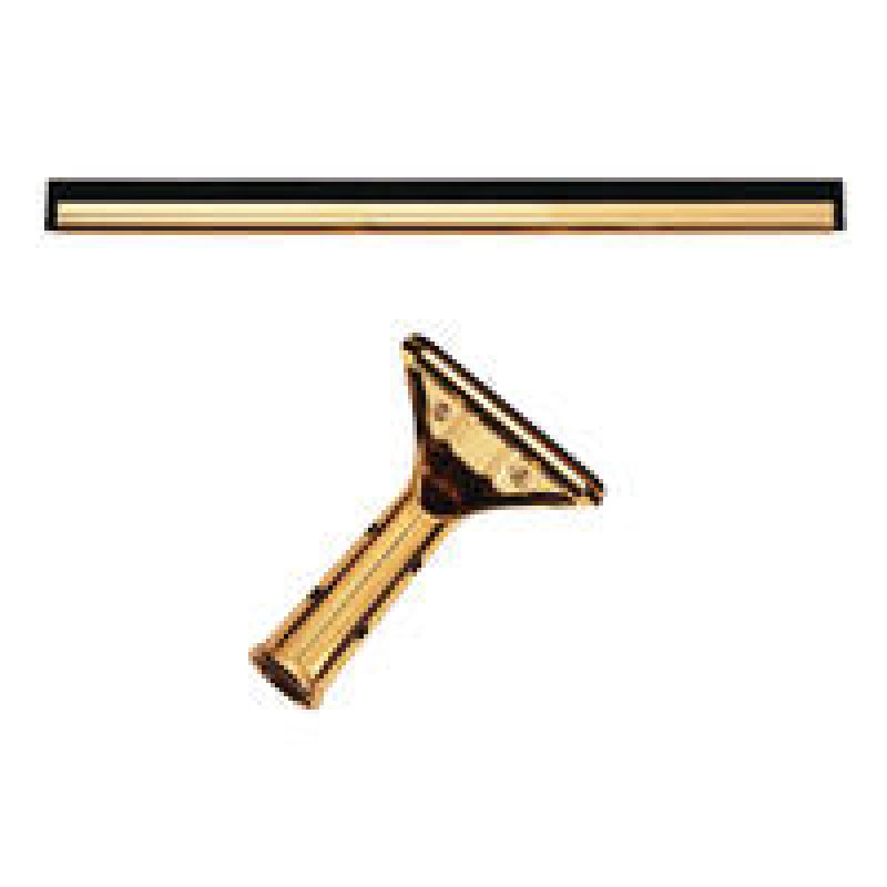 Contico 18 Inch Brass Squeegee Replacement Channel and Rubber (Pack of 1)