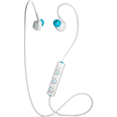 Mixx Memory Fit 1 Bluetooth Sports Earphones Including Mic & In-Line Remote - White
